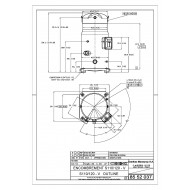 DANFOSS SM110-4VI Компрессор спиральный SM110-4VI