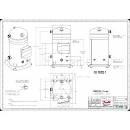 DANFOSS SY240A4PBM Компрессор спиральный SY240A4PBM